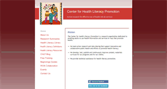 Desktop Screenshot of healthliteracypromotion.com